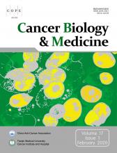 Cancer Biology and Medicine: 17 (1)