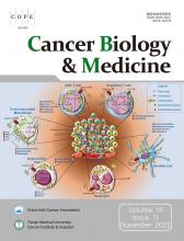 Cancer Biology & Medicine: 19 (11)