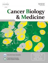 Cancer Biology & Medicine: 19 (5)
