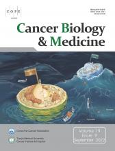 Cancer Biology & Medicine: 19 (9)