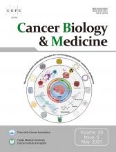 Cancer Biology & Medicine: 20 (5)