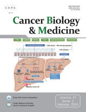 Cancer Biology & Medicine: 21 (2)
