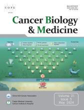 Cancer Biology & Medicine: 21 (5)