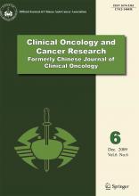Cancer Biology and Medicine: 6 (6)